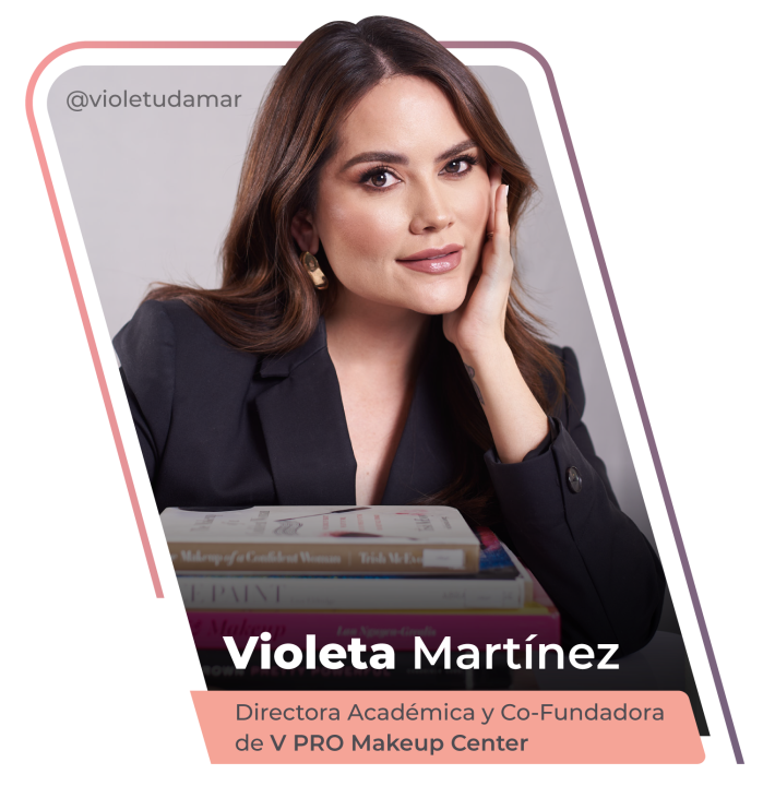 Violeta Martínez, violetudamar, V PRO Makeup Center